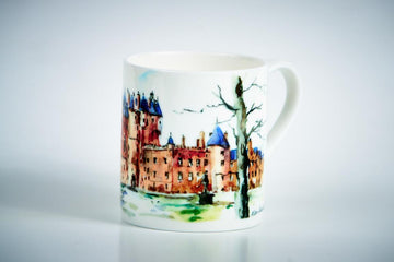 Glamis Castle Bone China Mug (artwork by Ken Lochhead)